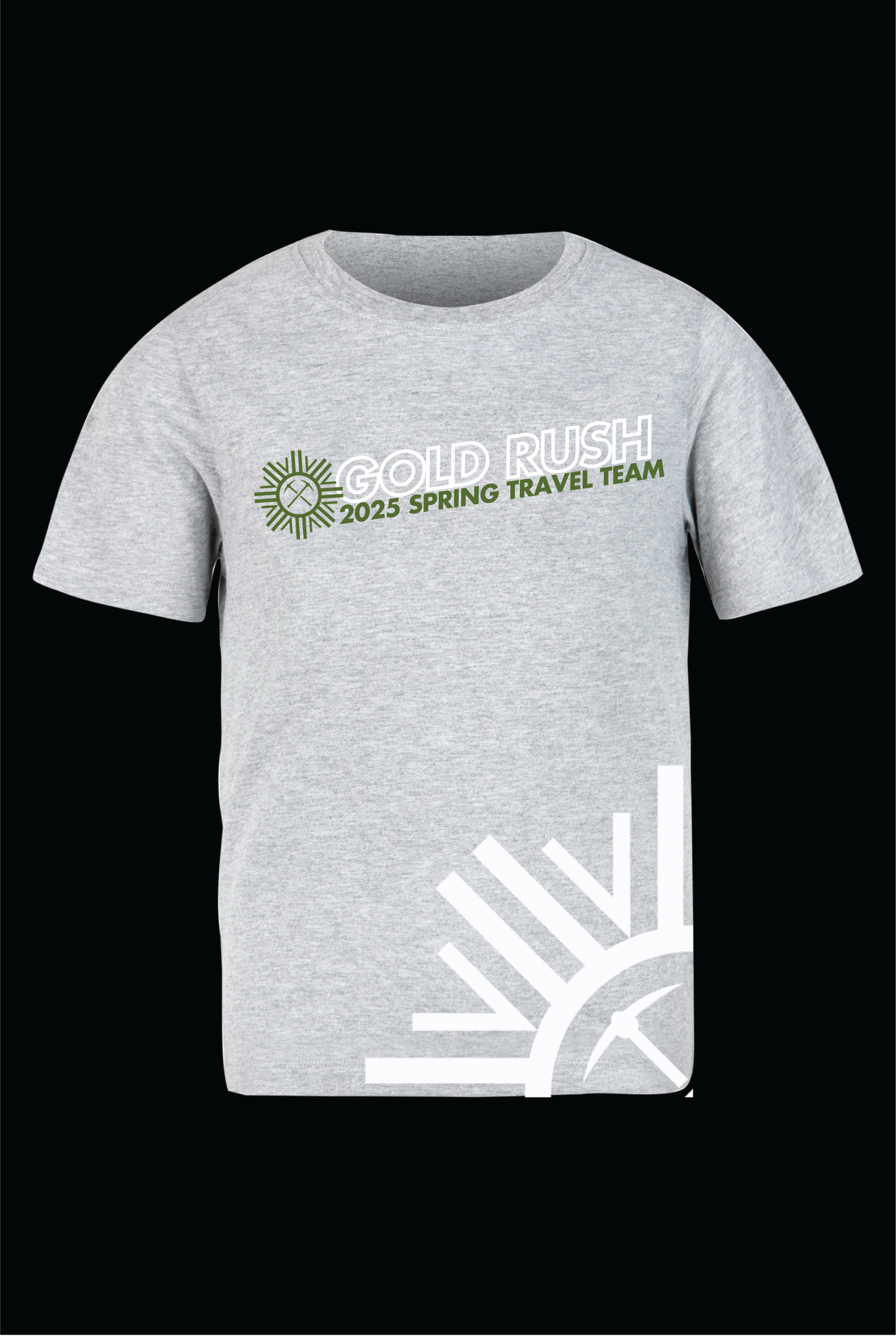 Gold Rush Spring Travel Team Shirt