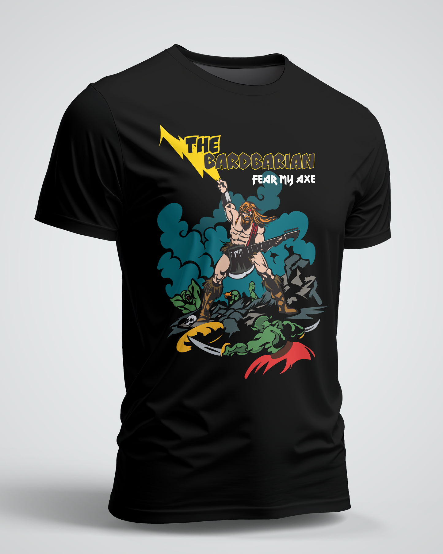 Bardbarian: Fear My Axe T-Shirt