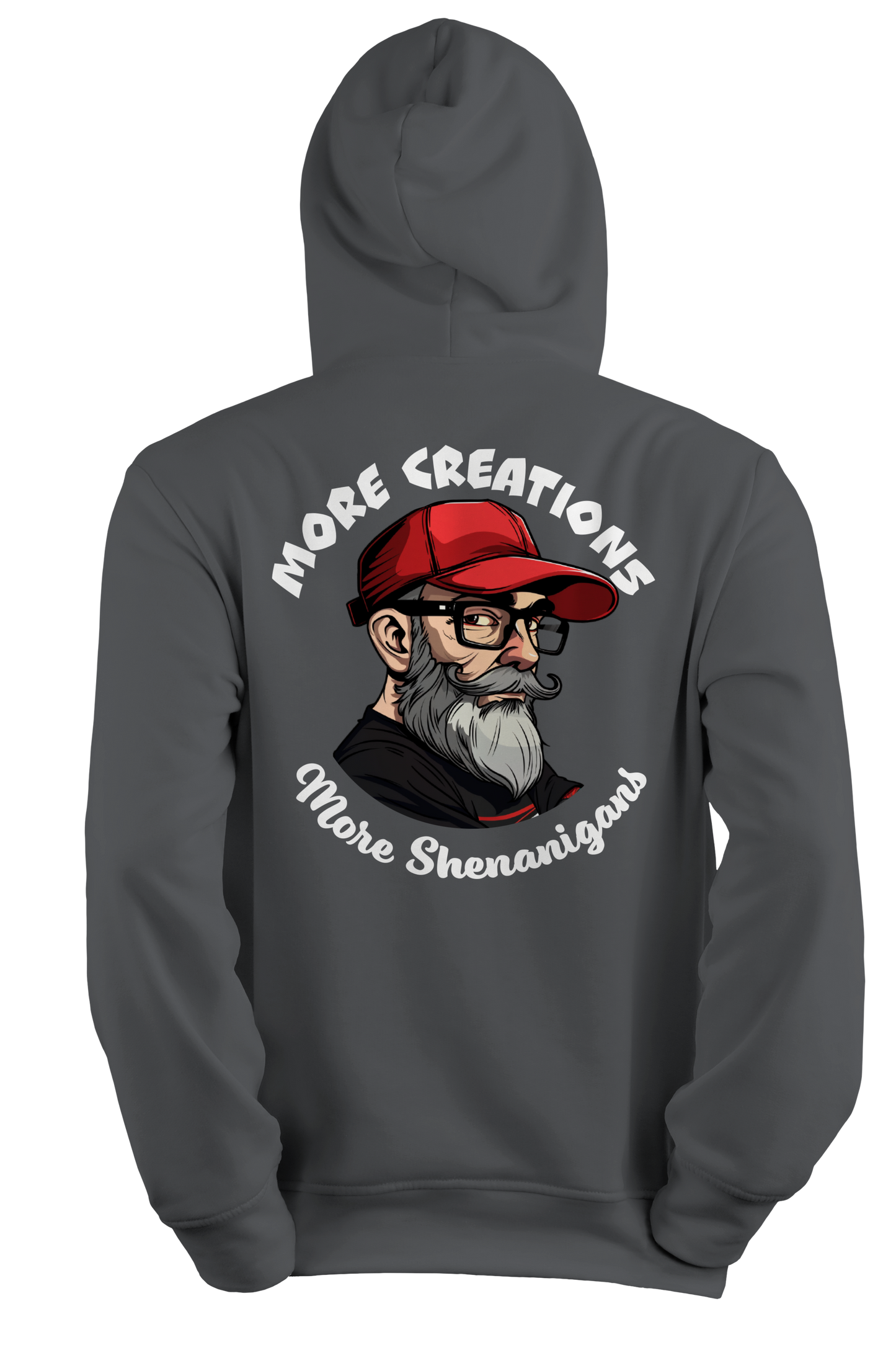 Dork Depot: Hoodie Caricature Back
