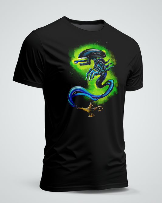 Alien Genie Graphic T-Shirt
